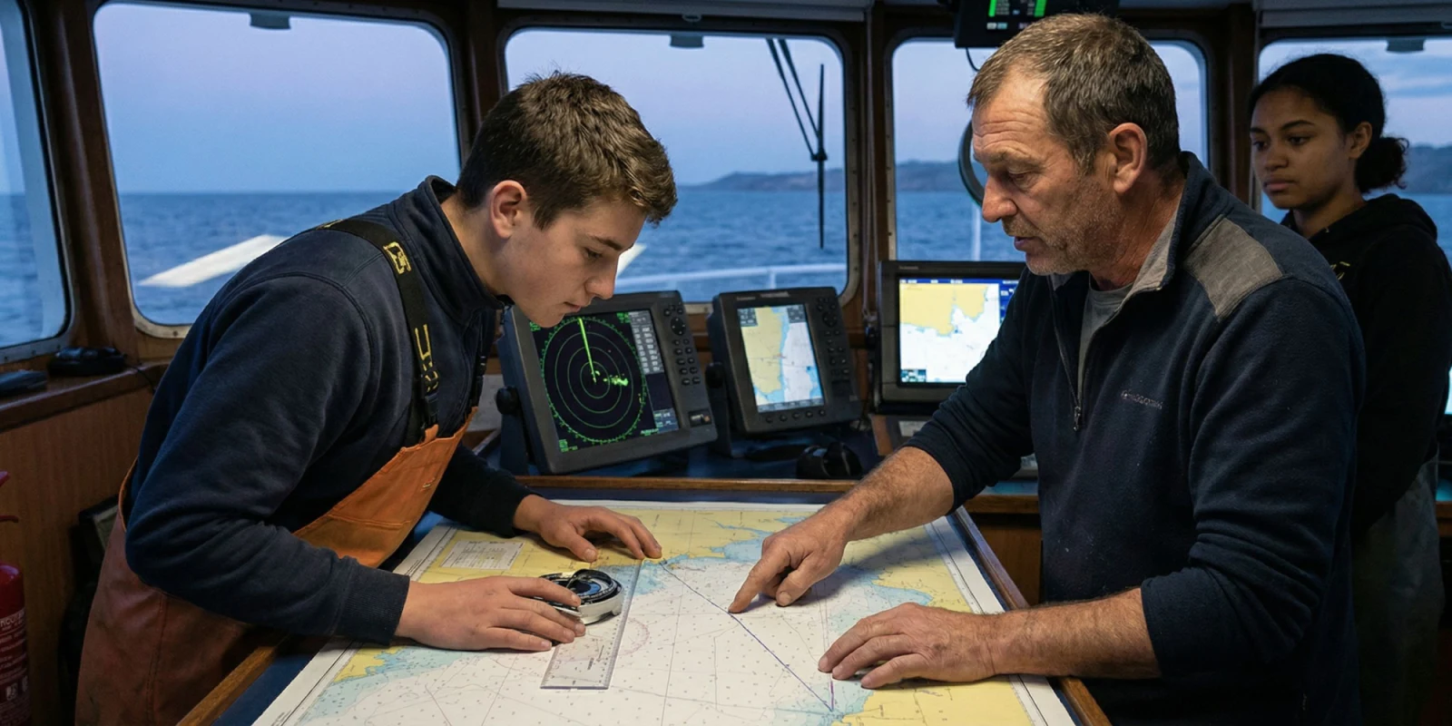 Navigation Maritime : Maîtrisez les Compétences Essentielles en Bac Pro CGEM Pêche