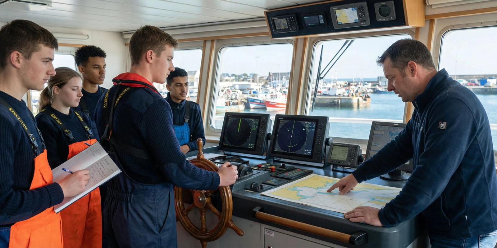 Navigation Maritime en Bac Pro CGEM Pêche : Programme, Sécurité et Exploitation Navigation Maritime en Bac Pro CGEM Pêche : Programme, Sécurité et Exploitation