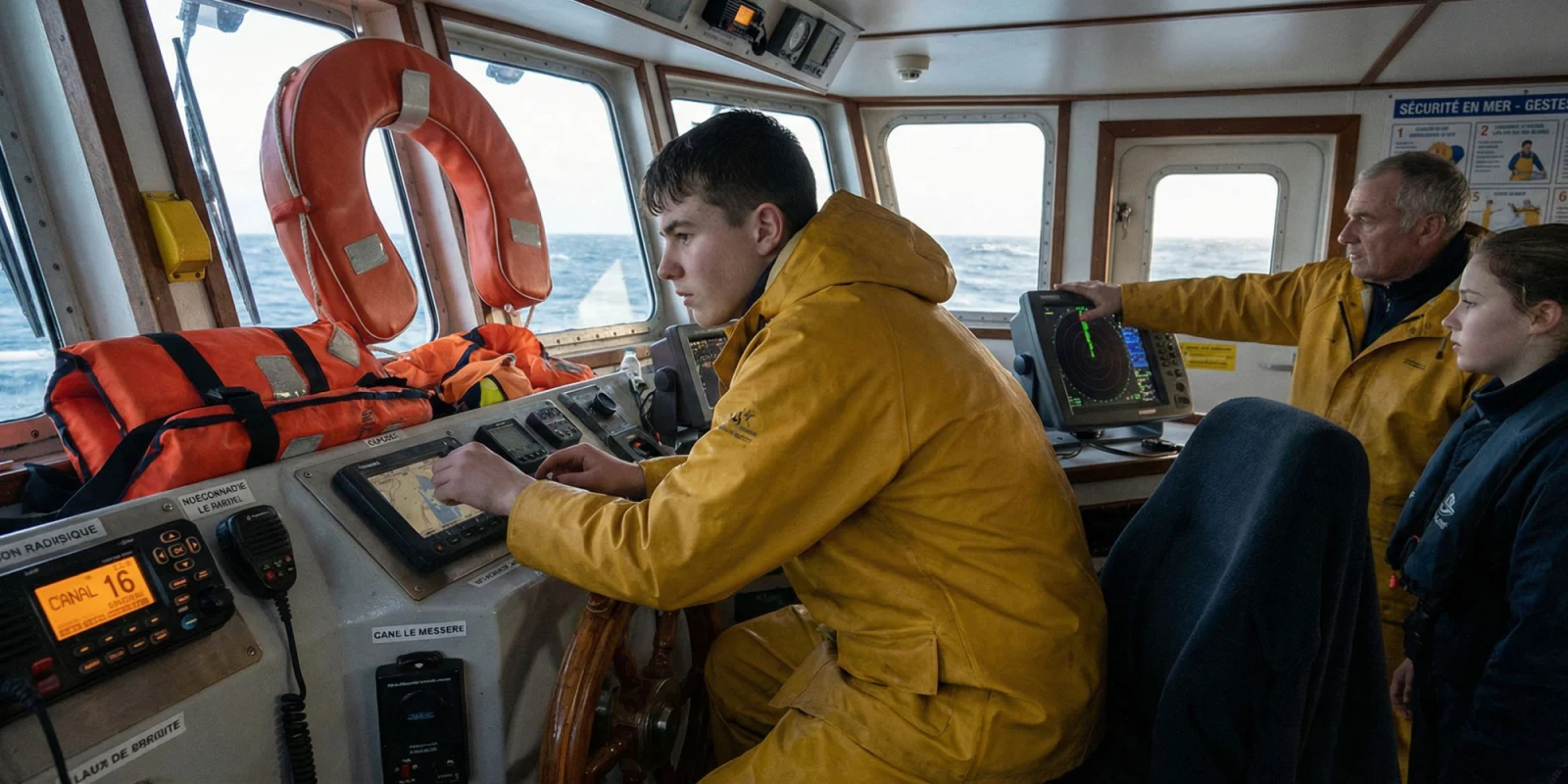 Sécurité en Mer : Les Gestes Réflexes Essentiels du Bac Pro CGEM Pêche